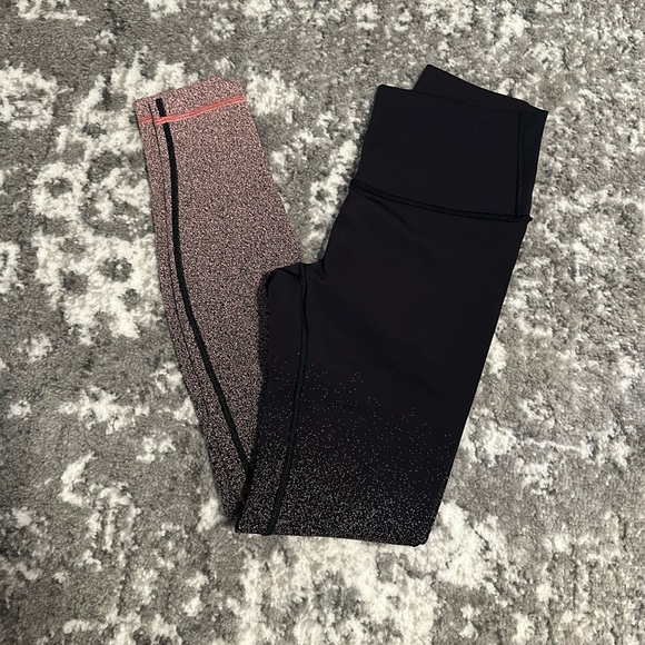 NWOT Lululemon WUNDER UNDER HI-RISE TIGHT (OMBRE SPECKLE) *FULL-ON